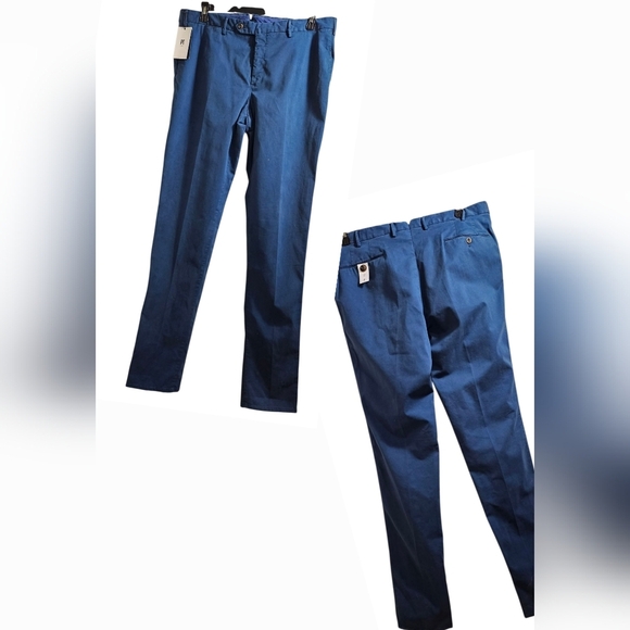 Pt01 Other - PT Torino Slim Fit Stretch Lyocell Chino Casual Trousers Pants US 38 IT 54